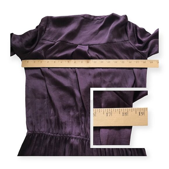 Vince Popover Casual/Work Dress, Grape, Size XS - Picture 8 of 11